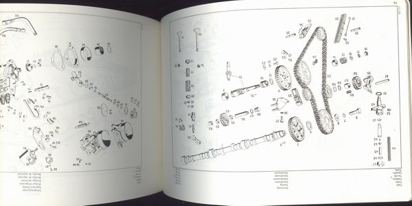 Mercedes-Benz 230 SL Engine/Chassis/Units Catalog - inside